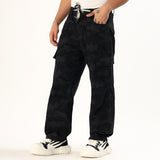 Urban men's black cargo pant