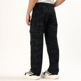Urban men's black cargo pant