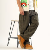 Khaki baggy Cargo pant