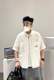 White Waffle Shirt