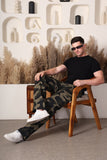 Deep Green Military Cargo Pants