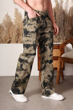 Military Print Streetwear Cargo Pants