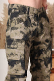 Military Print Streetwear Cargo Pants