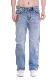 Faded Light Blue Jeans