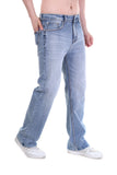 Faded Light Blue Jeans