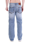 Faded Light Blue Jeans