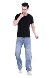 Stone Blue Straight Fit