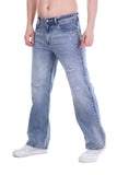 Stone Blue Straight Fit