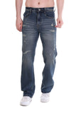 Stone Fade Straight Jeans