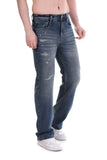 Stone Fade Straight Jeans