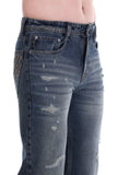 Stone Fade Straight Jeans