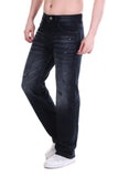 Textured Black Denim