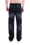 Textured Black Denim