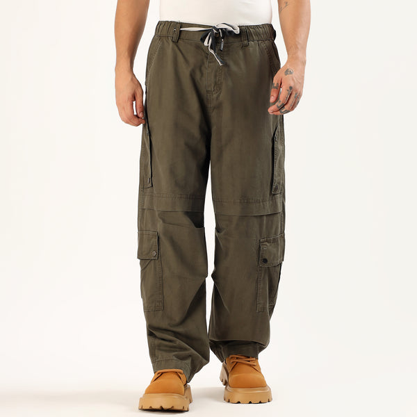 Khaki baggy Cargo pant