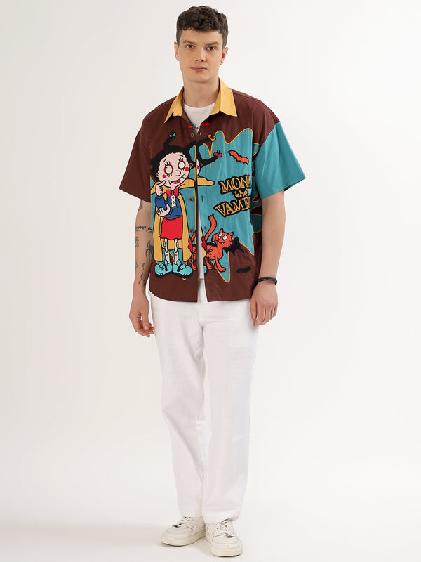 Men's cartoon shirt