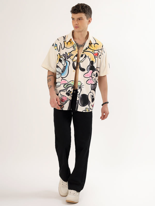 Men's printed shirt