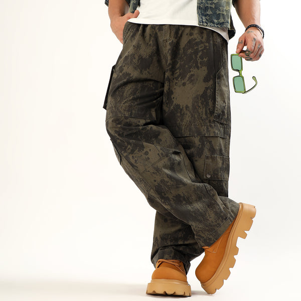 Army printed men's Cargo pant