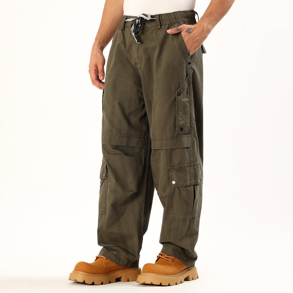 Khaki baggy Cargo pant