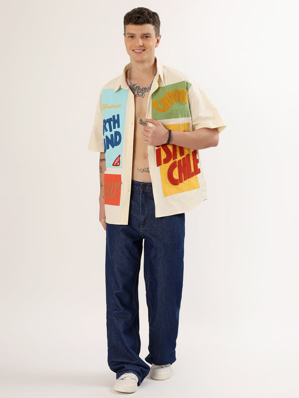 Men's  printed shirt