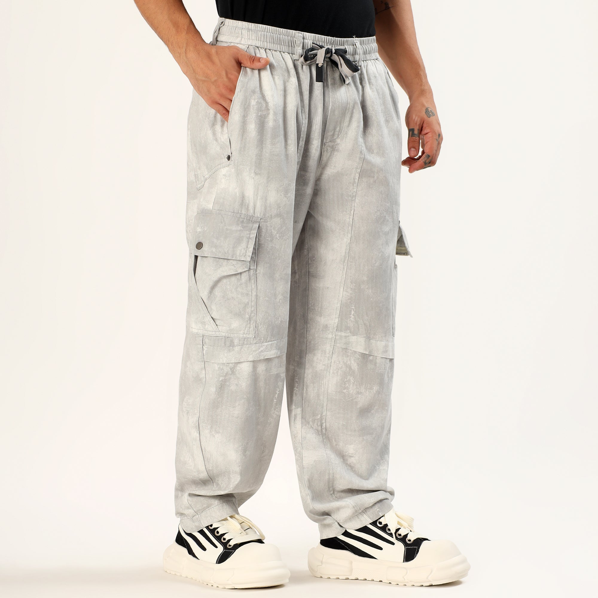 Gridlock Off white Men's cargo pant