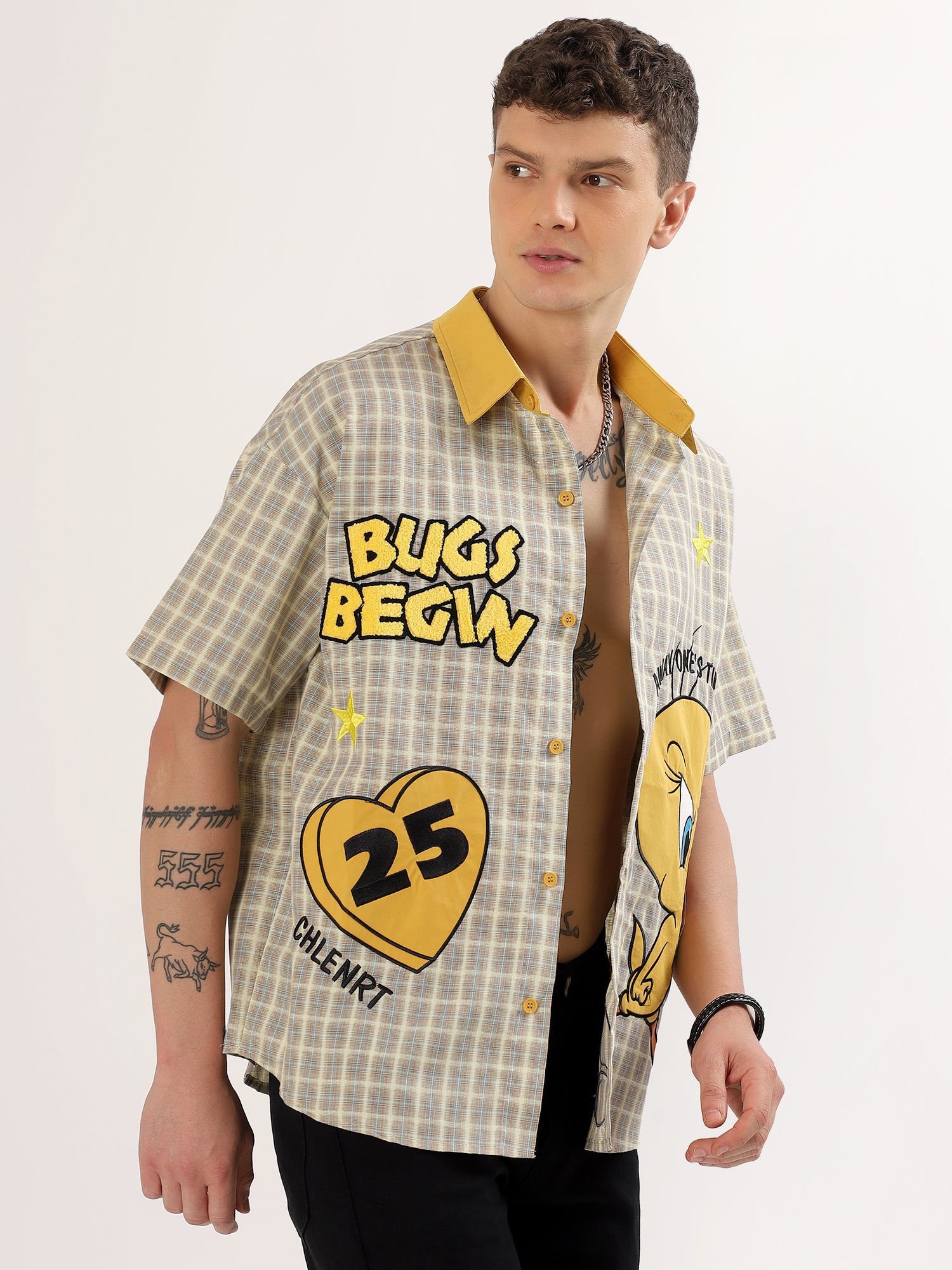 Men's duck bloom shirt