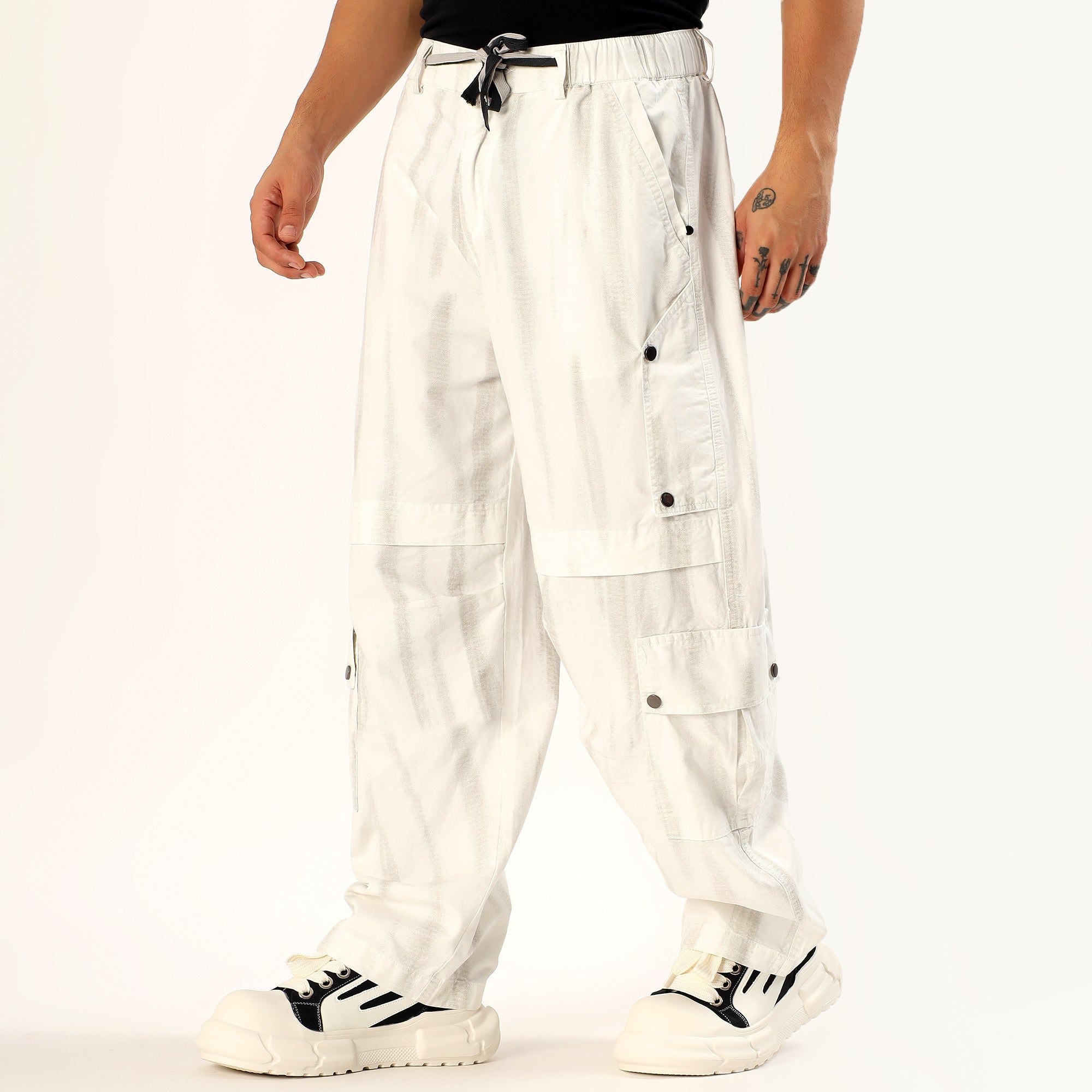 White Neodrift men's cargo pant