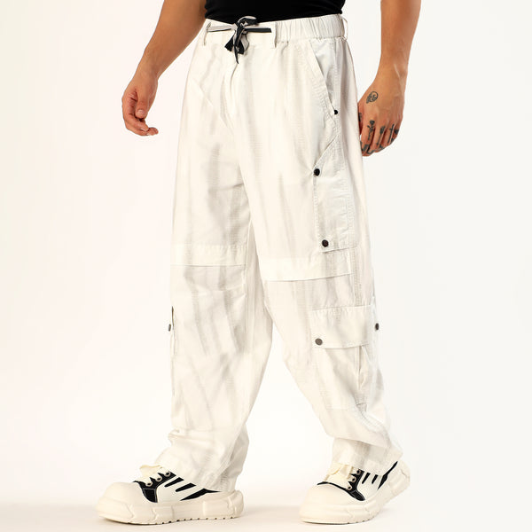 White Neodrift men's cargo pant