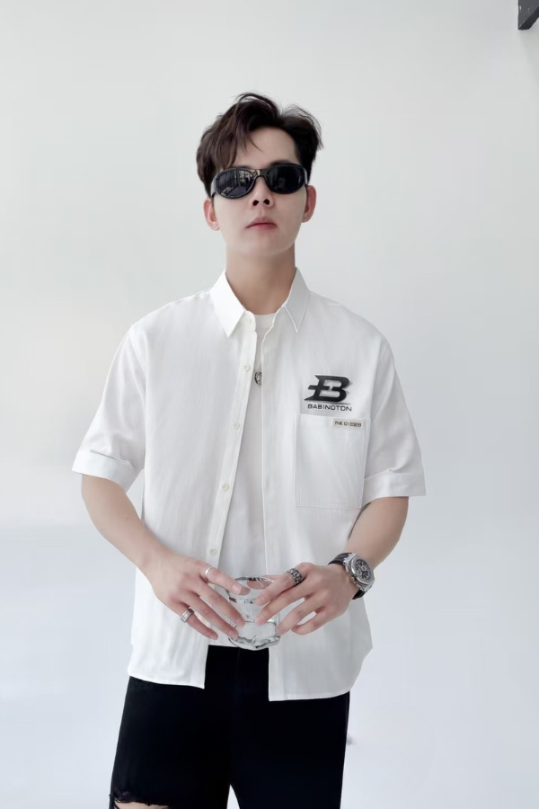 Urban Badge Shirt – White Series