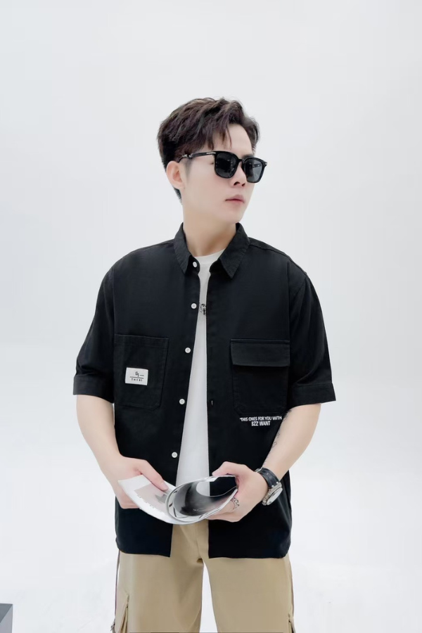 Blackcore Pocket Shirt – Street Verse Drop