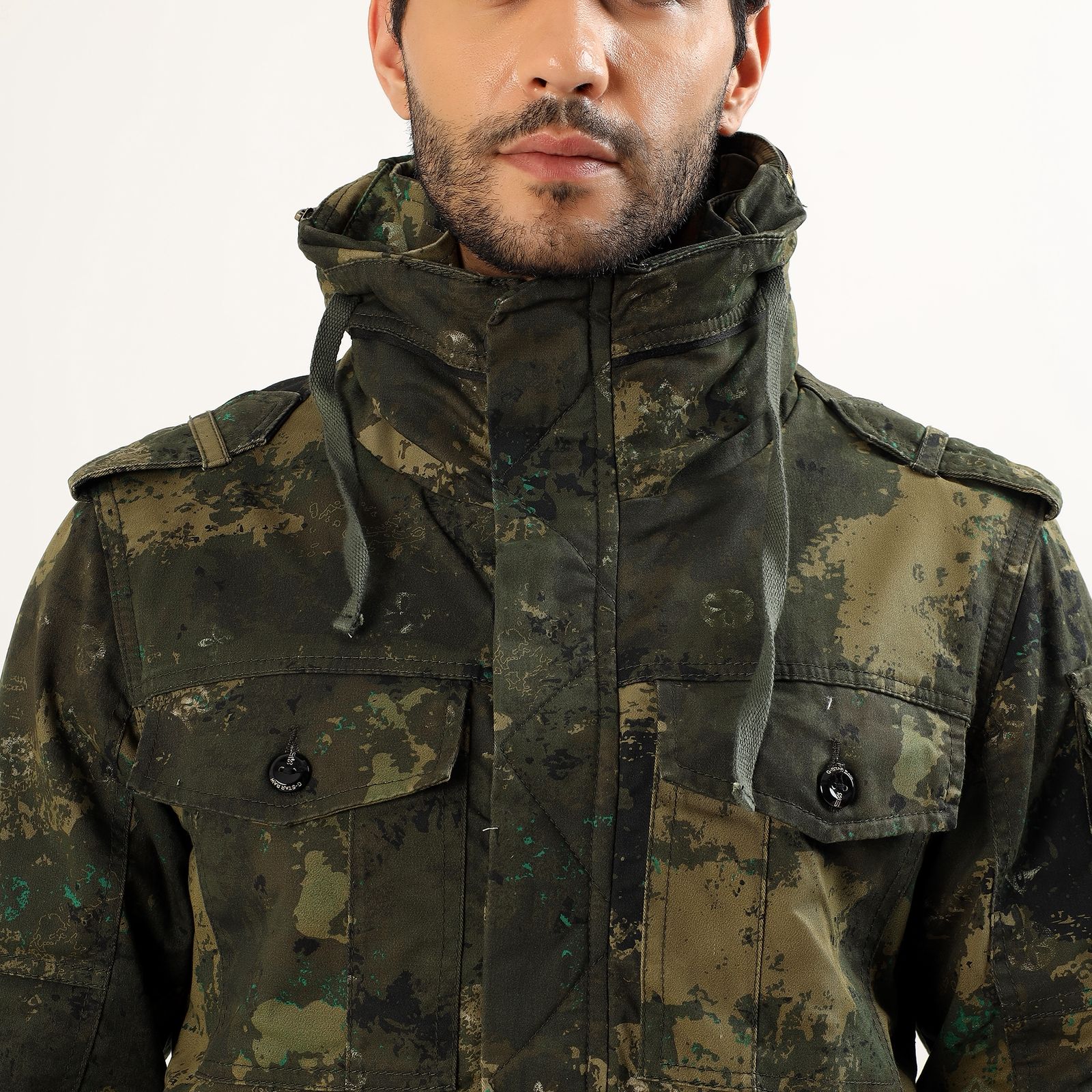 Army dark green jacket