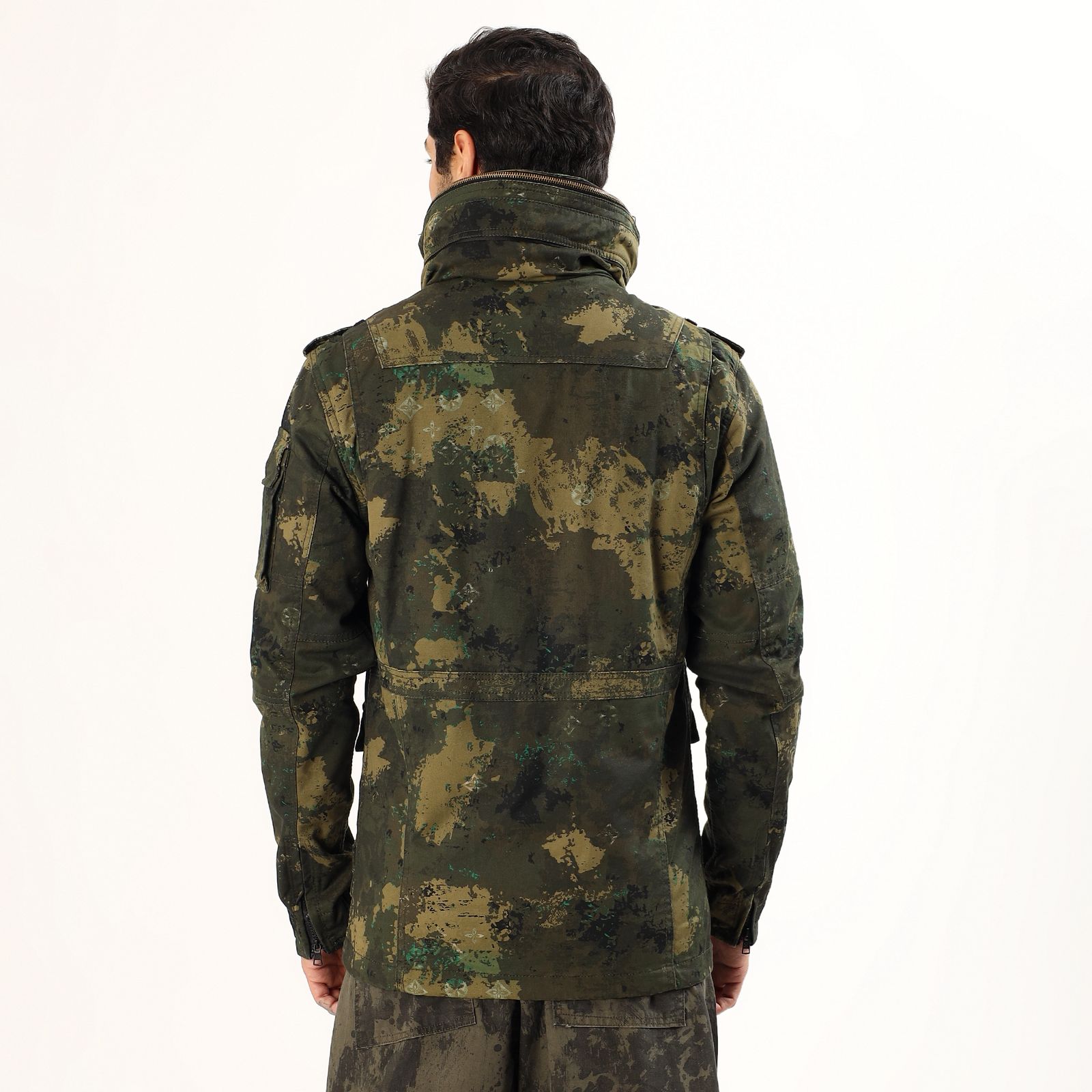 Army dark green jacket
