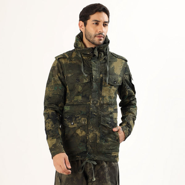 Army dark green jacket