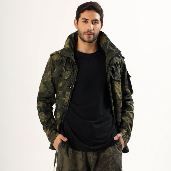 Army dark green jacket