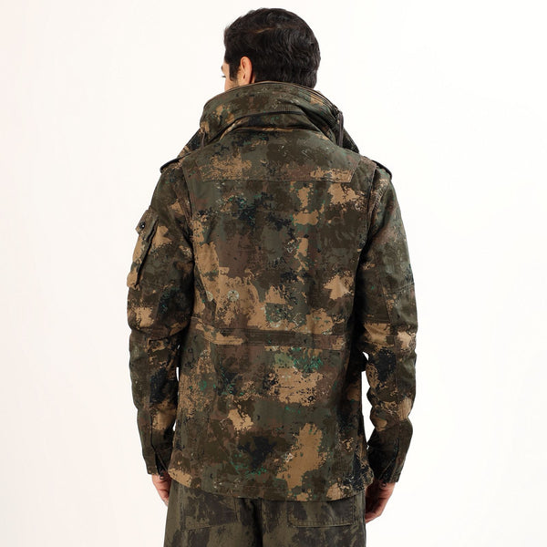 Mountmiller Full Sleeve Camouflage Jacket