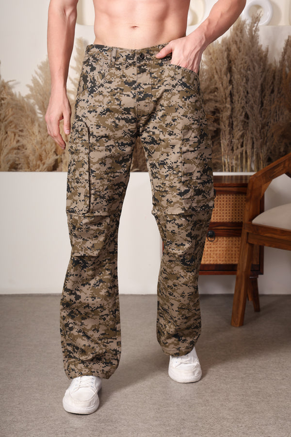 Digital Desert Camo Tactical Cargo Pants