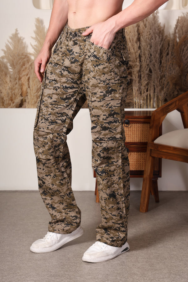 Digital Desert Camo Tactical Cargo Pants