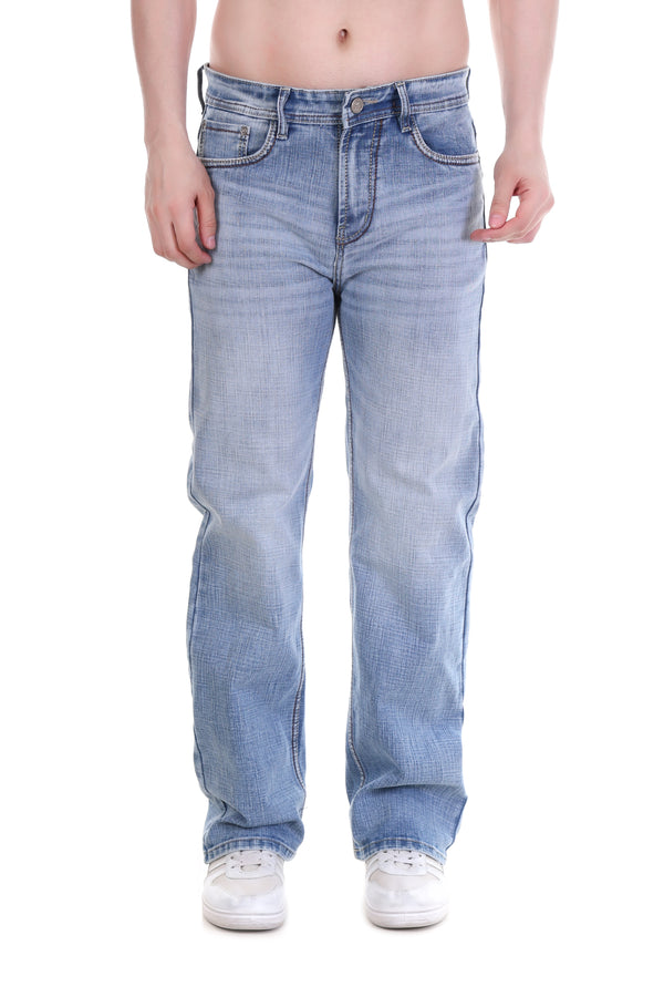 Faded Light Blue Jeans