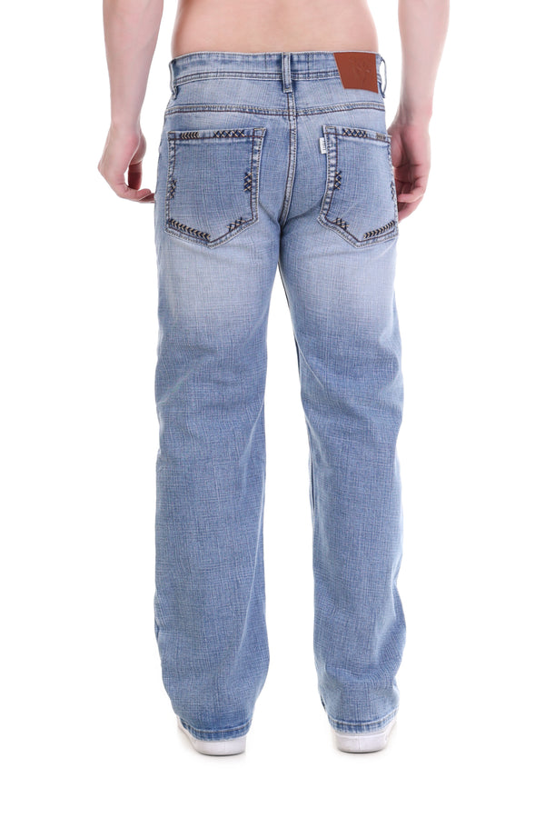Faded Light Blue Jeans